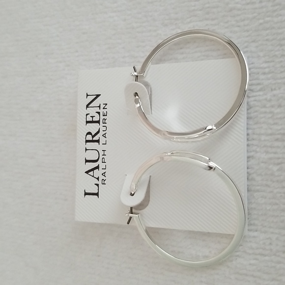 New Ralph Lauren Hoop Earrings - Picture 3 of 9